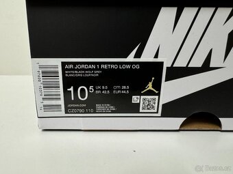 Nike Air Jordan 1 Retro Low OG Barons vel.44,5/28,5cm - 5