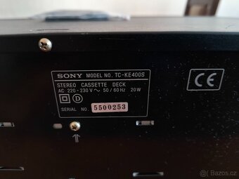 Tape deck Sony TC-KE400S k servisu - 5