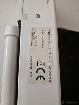 Projekční plátno elektrické, 180 x 100 cm, 16:9 - 5