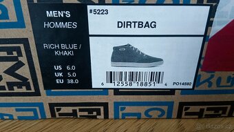 cyklistické boty Five Ten Dirtbag Rich Blue vel.39 Nové - 5