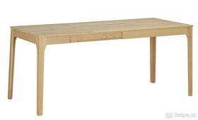 Velký rozkládací jídelní stůl - Jádrový buk masiv 120-180 cm - 5
