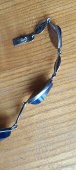 Náramek s lapis lazuli - 5
