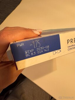 Precision1 Kontaktní čočky -1.75 105kus - 5