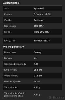 Pákový kávovar DeLongi - 5