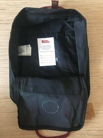 Batohy Fjällräven Kanken černý s vínovými prvky - 5