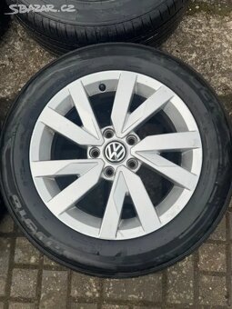 ORIGINÁL Alu Volkswagen Aragon R16, 5x112 - LETNÍ - 5