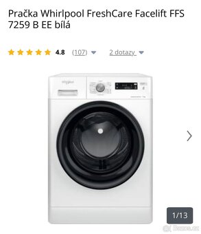 Pračka Whirpool FreshCare - 5