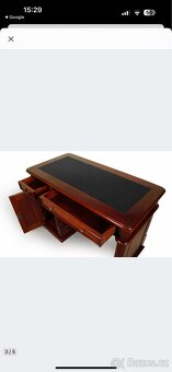 Stylový počítačový stůl 120 cm + židle - 5