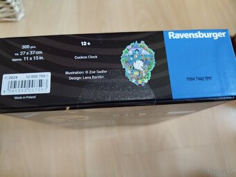 Ravensburger, nové puzzle, dřevěné kukačkové hodiny - 5