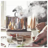 IKEA NOVÝ HRNEC S POKLICÍ-NEREZAVĚJÍCÍ OCEL 5L - 5