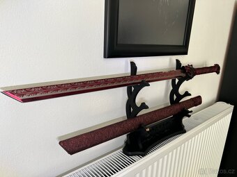 Čínský Tradiční Meč-  Red Dragon - 5
