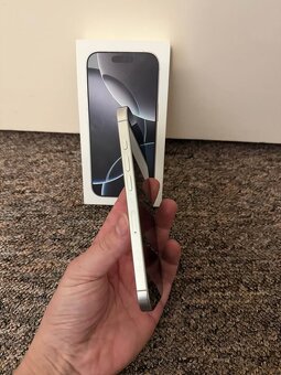 Apple iPhone 16 Pro 128gb White titanium. TOP stav. - 5
