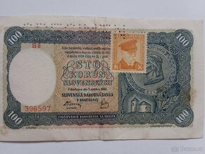 Prodám 5ks starých bankovek 1912 – 1950 - 5