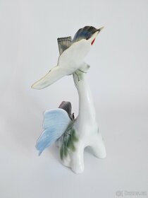 Sběratelská porcelánová figura - motýli - GEROLD - 5