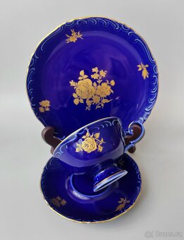 Porcelánový čajový sady Echt Kobalt Vohenstrauss Seltmann - 5