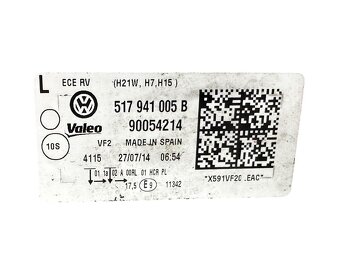 Levý halogen světlo 517941005B VW Golf 7 sportsvan 2015 - 5