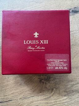 Louis XIII remy martin 5cl podepsaný Baptiste Loiseau - 5