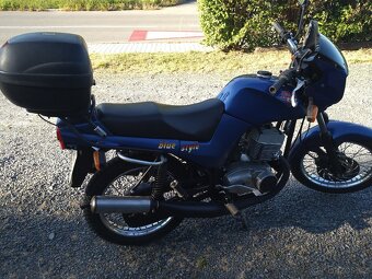 Jawa 350/640 blue style - 5