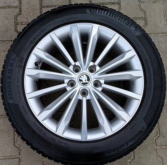 Originál sada disků Škoda Kodiaq 5x112 R18 Trinity - 5