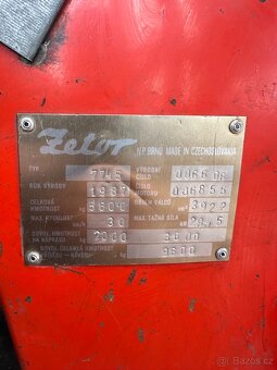 Prodám traktor Zetor 7745 s příkopovým mulčovačem - 5