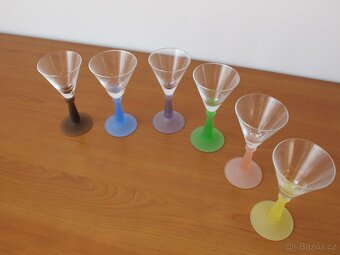 Sada barevných skleniček - 5