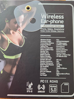 Vodotěsná bluetooth sluchátka - 5
