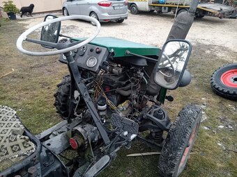 Traktor malotraktor domácí výroby - 5