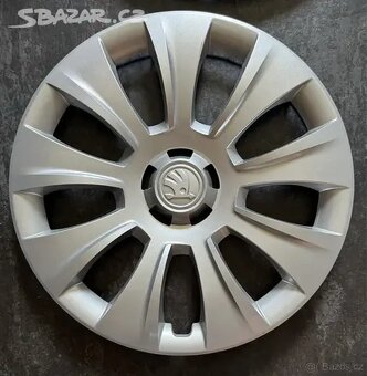 Originální poklice Škoda 17" 4 kusy - 5