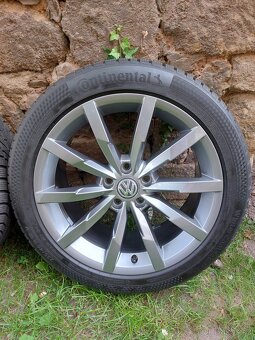 Originální kola Monterey R18 + zimní pneu Continental - 5