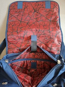 Spider-Man taška přes rameno, modročervená - 5