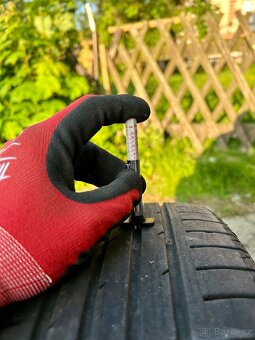Prodám 4x plechové disky 5x100, Letní 185/60 R15 - 5