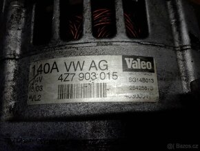 Audi A6 C5 2.5Tdi alternátor 4Z7903015 - 5
