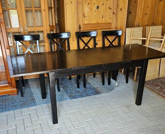 Stůl rozkládací + 4 x židle - 5