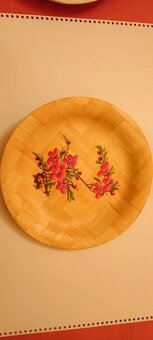 RETRO okrasné a dezertní talíře - 5