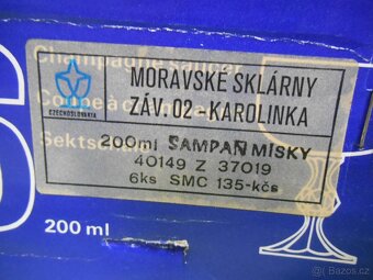 Sada broušených skleniček 200ml - 5