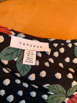 šaty zn. Topshop - vel. XS/S - 5