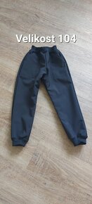 Zateplené softshellové kalhoty - 5