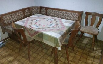 Selská dubová linka s jídelnou a spotřebiči,5906 - 5