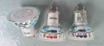 587 - 4 sady á 6x LED halogen PHILIPS GU10 - SLEVA 40% - 5