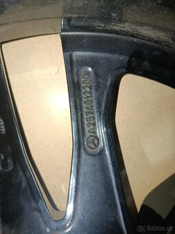 Hliníkový  disk mercedes benz amg - 5