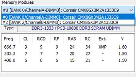 4x4GB DDR3 1333 CL9 1,6V XMP (16GB DDR3 1333) Corsair XMS3 - 5