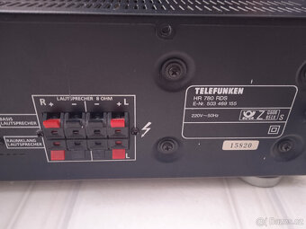 Stereo zesilovač receiver Telefunken HR 780 RDS - 5