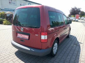 Caddy, 1,9 TDi 77kW 5-MÍST  KLIMA - 5