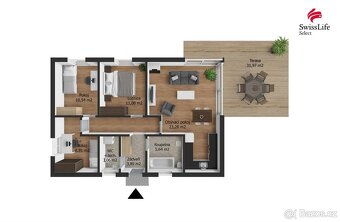Prodej projektu na klíč 78 m2, Vejprnice - 5