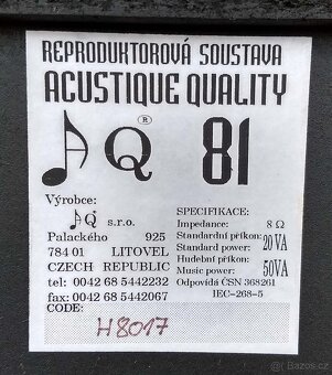 Reprosoustava Acustic - 5