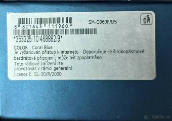 Prodám Samsung Galaxy S9 Coral Blue (SM-G960F/DS) - 5