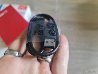 250Gb 2.5 externí disk USB 3 barva modrá nový - 5