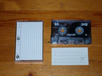 5x Kazety MAXELL SQ (Type II) 1x nahrané, super stav. - 5