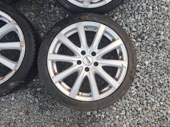 18'' Alu kola platin = 5x112 + zimní pneu 225/40 - 5