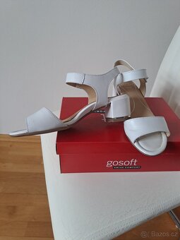 LUXUSNÍ DÁMSKÉ SPOLEČENSKÉ KOŽENÉ BOTY, VEL. 6 - 5